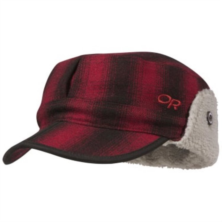Utendørs Forskning Yukon Cap Redwood/svart