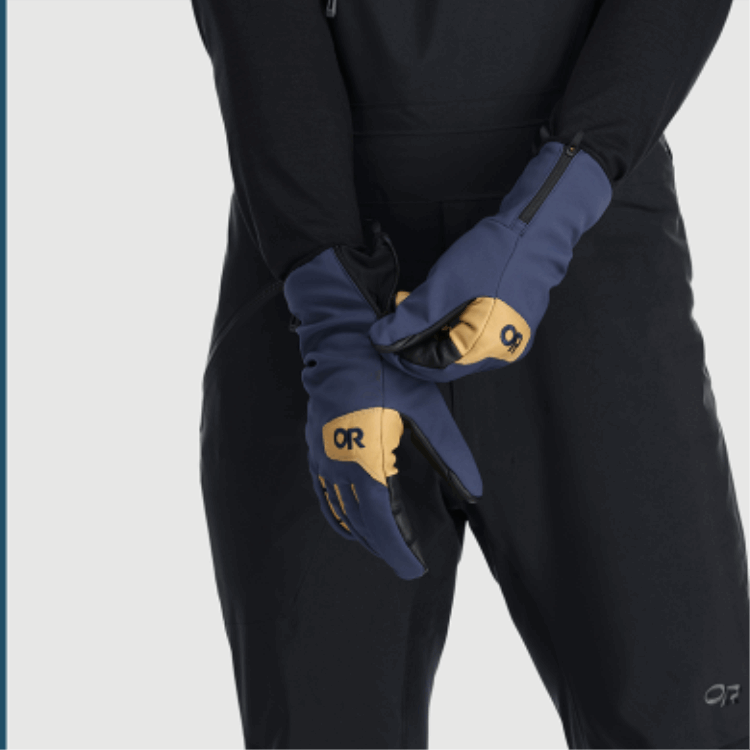 Utendørs Forskning Herre Stormtracker Gore-tex® Infinium™ Sensorhansker Marineblå