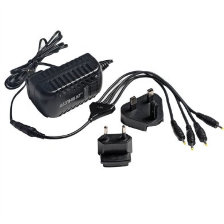 Utendørs Forskning 4-veis Batterilader Sort