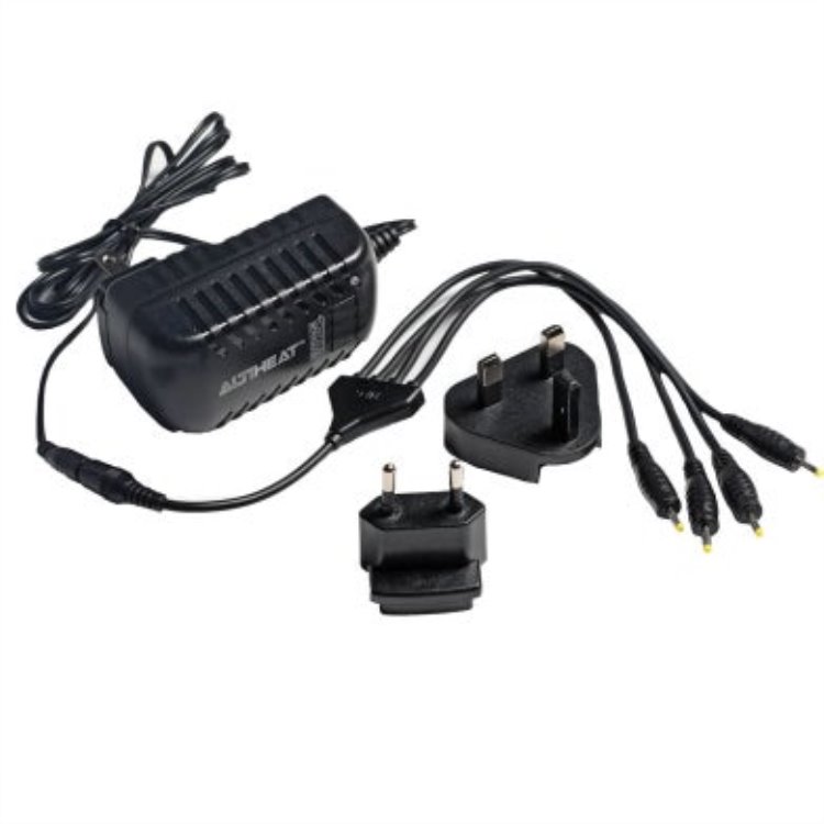 Utendørs Forskning 4-veis Batterilader Sort