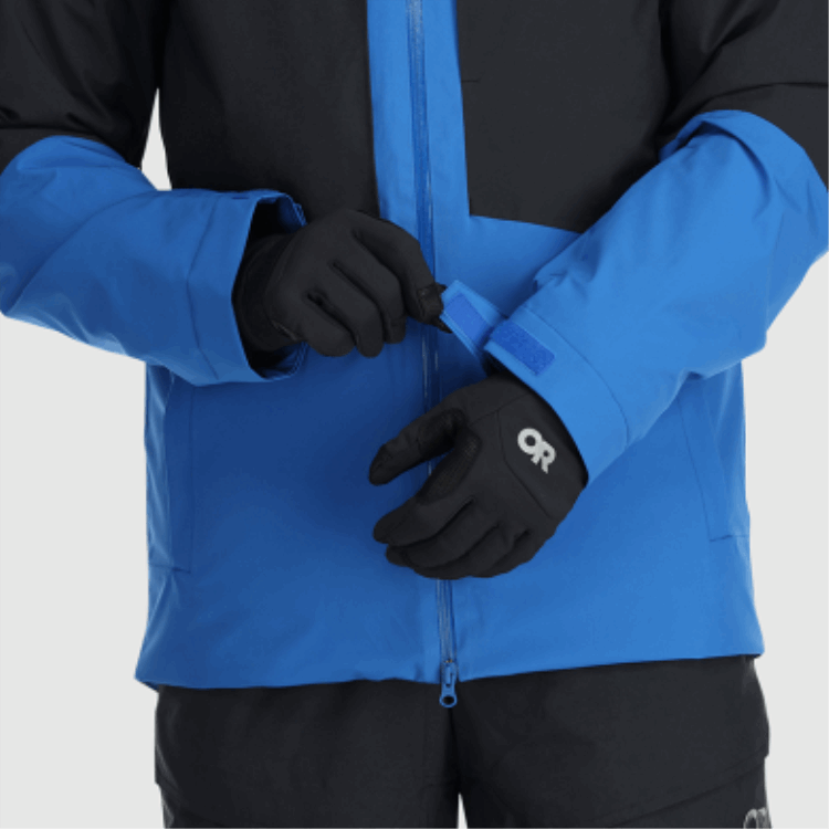 Utendørs Forskning Mixalot Gore-tex® Infinium™ Hansker Svart