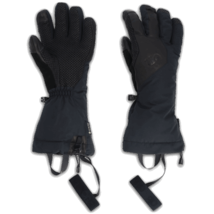 Utendørs Forskning Kvinners Super Couloir Gore-tex® Sensorhansker Svart