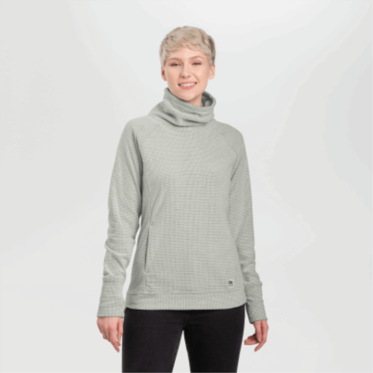 Utendørs Forskning Kvinners Trail Mix Cowl Pullover Sand