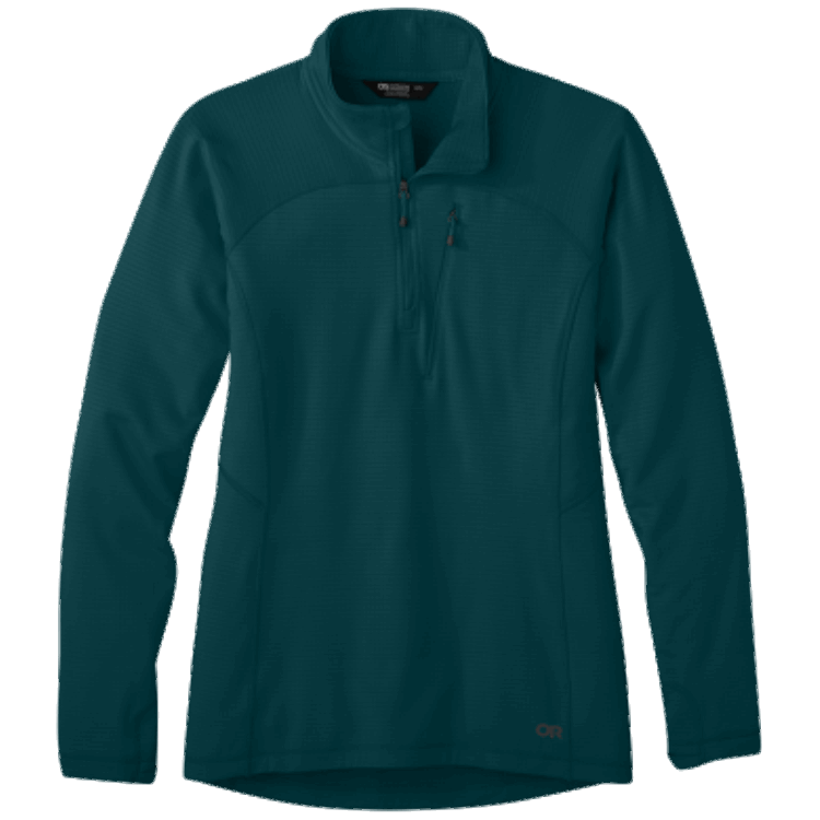 Utendørs Forskning Kvinners Vigor Quarter Zip Treeline