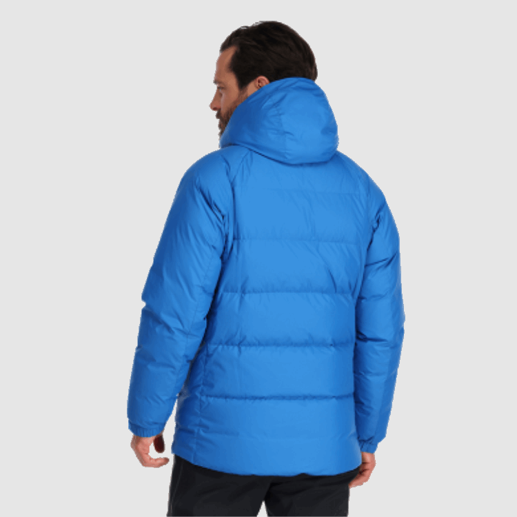 Utendørs Forskning Herre Super Alpin Dunparkas Klassisk Blå