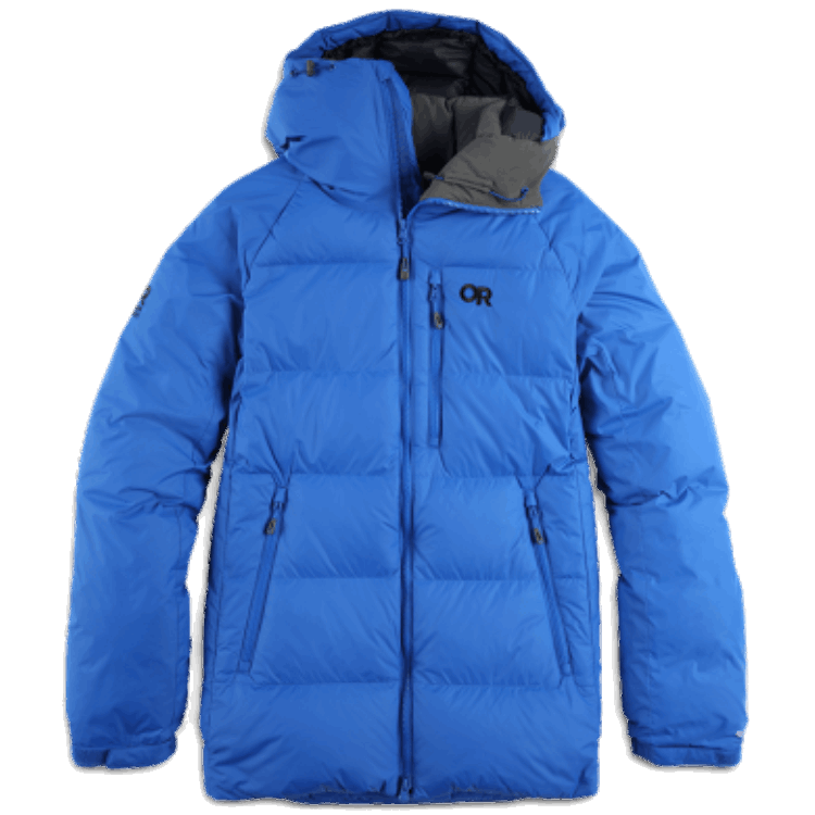 Utendørs Forskning Herre Super Alpin Dunparkas Klassisk Blå