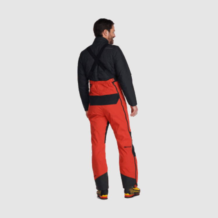 Utendørs Forskning Menns Erkeengel Gore-tex® Smekker Tranebær/svart
