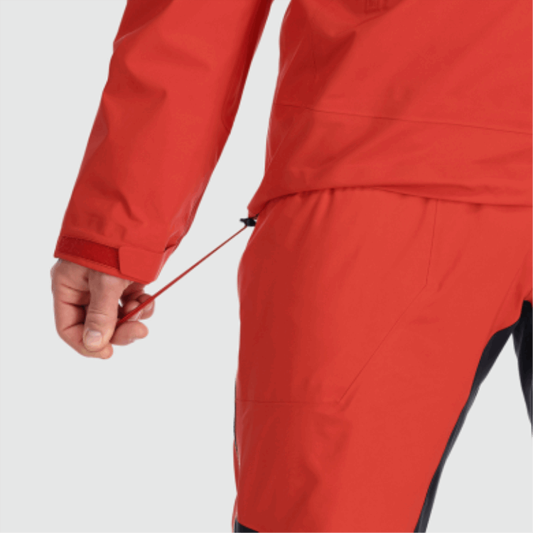 Utendørs Forskning Herre Erkeengel Gore-tex® Jakke Tranebær/svart