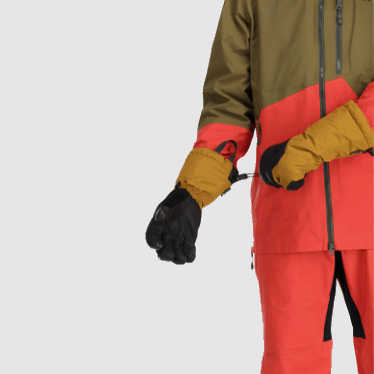 Utendørs Forskning Herre Super Couloir Gore-tex® Sensorhansker Tapenade