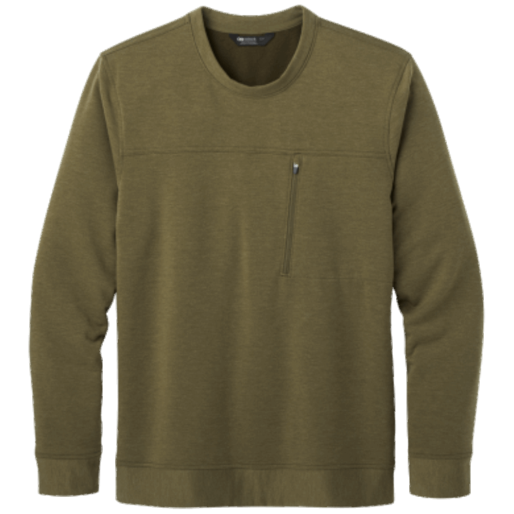 Utendørs Forskning Menn Emersion Fleece Crew Loden Lyng
