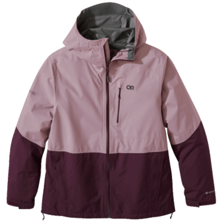 Utendørs Forskning Kvinners Aspire Ii Gore-tex® Plus Size Regnjakke Møll/elg