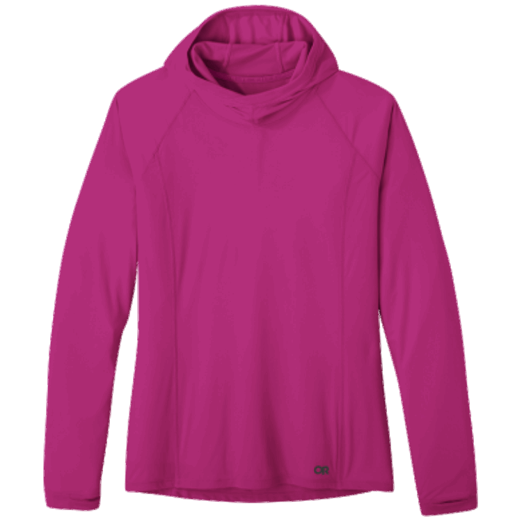 Utendørs Forskning Kvinners Echo Hettegenser Fuchsia