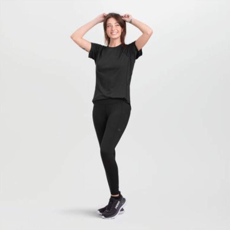 Utendørs Forskning Kvinners Melodi 7/8 Leggings Svart
