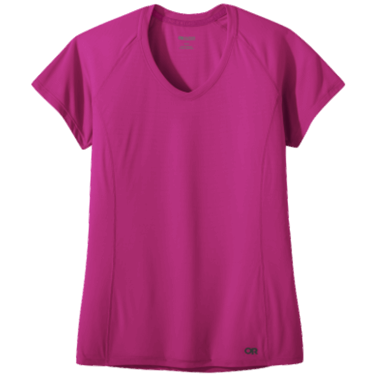 Utendørs Forskning Kvinners Ekko T-skjorte Fuchsia