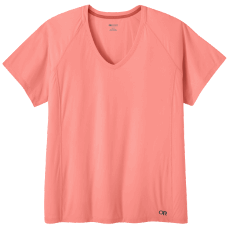 Utendørs Forskning Kvinners Echo Plus Size T-skjorte Guava