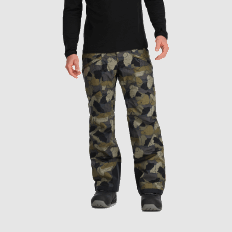 Utendørs Forskning Menn Snowcrew Bukser Loden Camo