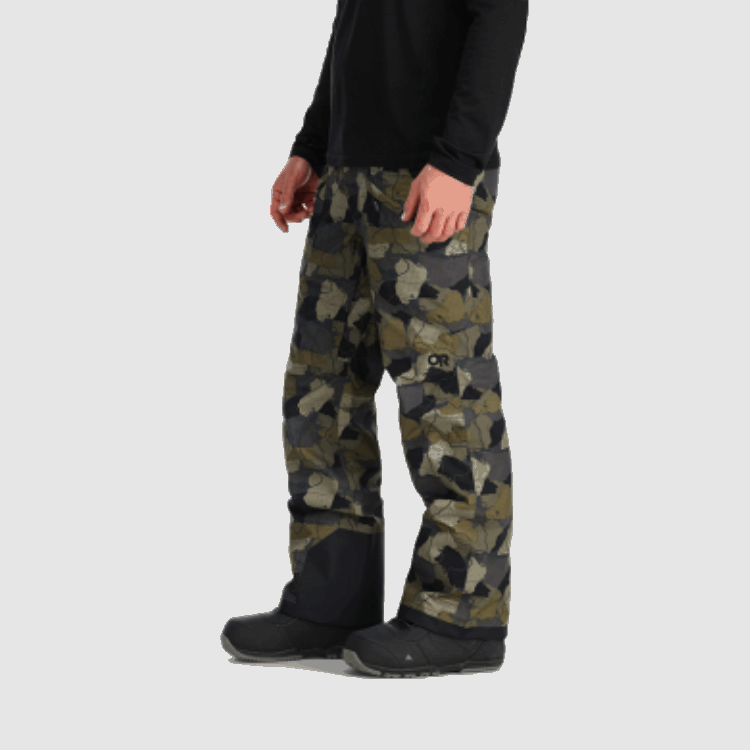 Utendørs Forskning Menn Snowcrew Bukser Loden Camo