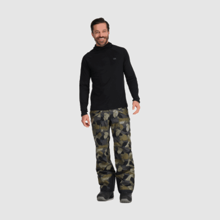 Utendørs Forskning Menn Snowcrew Bukser Loden Camo