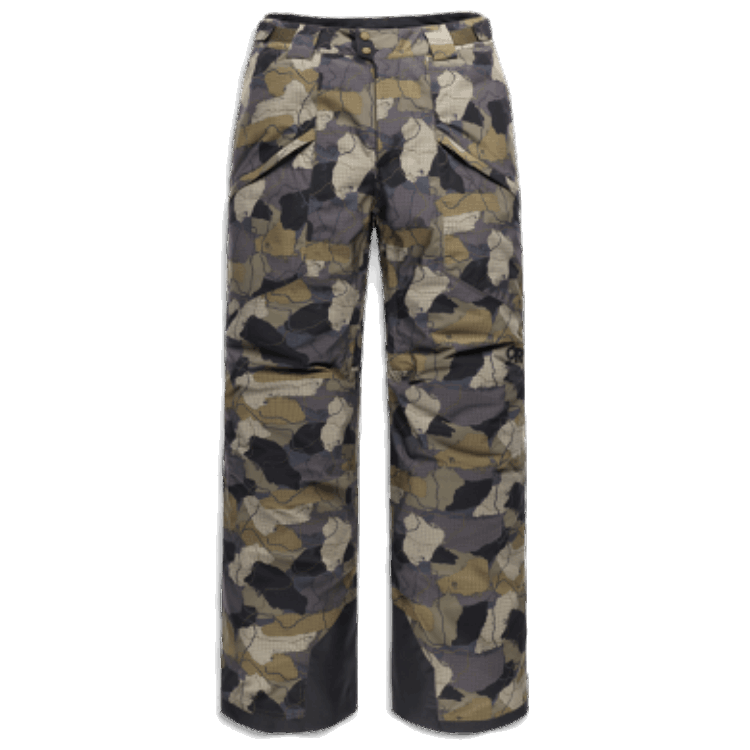 Utendørs Forskning Menn Snowcrew Bukser Loden Camo