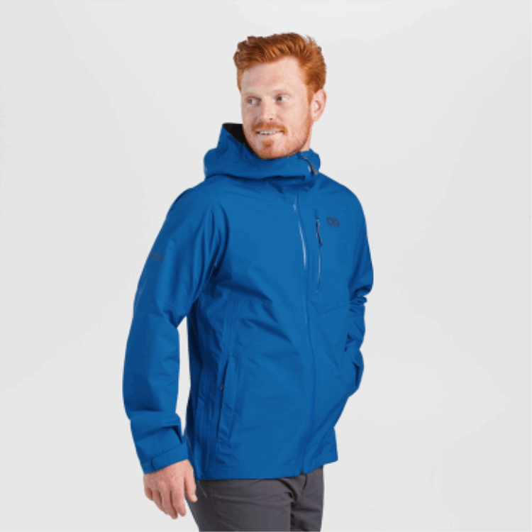 Utendørs Forskning Menns Foray Ii Gore-tex® Jakke Klassisk Blå