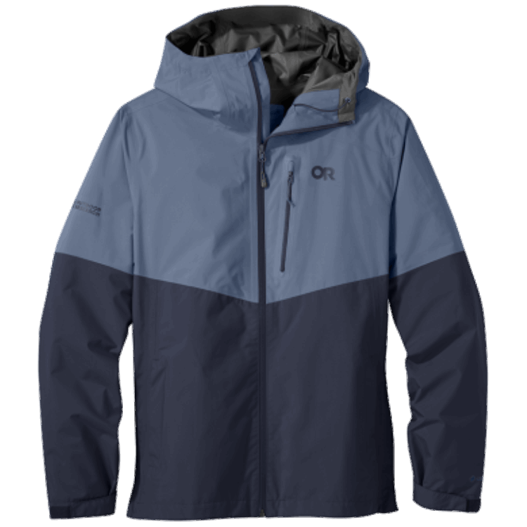 Utendørs Forskning Menns Foray Ii Gore-tex® Jakke Nimbus/marineblå