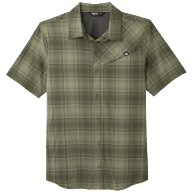 Utendørs Forskning Menns Astroman S/s Solskjorte Fatigue Plaid