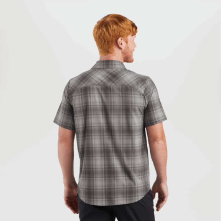 Utendørs Forskning Menns Astroman S/s Solskjorte Fatigue Plaid
