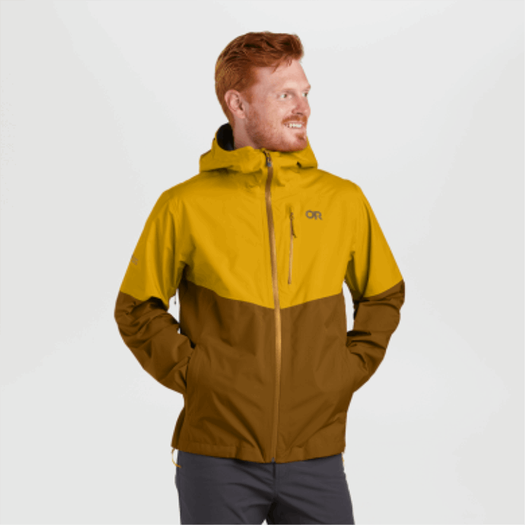 Utendørs Forskning Menns Foray Ii Gore-tex® Jakke Lerk/tapenade