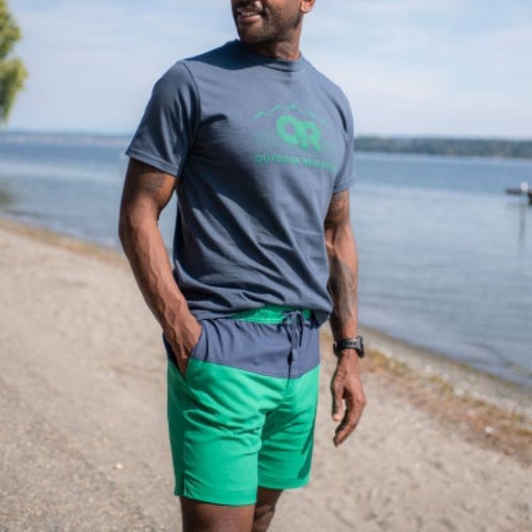 Utendørs Forskning Herre Zendo Multi Shorts Sprout/marineblå