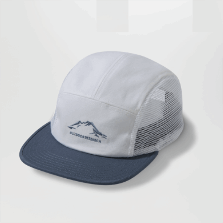 Utendørs Forskning Mt Baker 5 Panel Cap Snø/nimbus