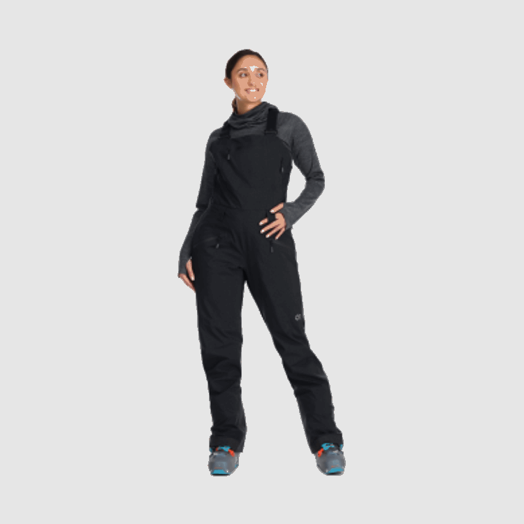 Utendørs Forskning Kvinners Halvkuler Ii Gore-tex® Smekker Svart