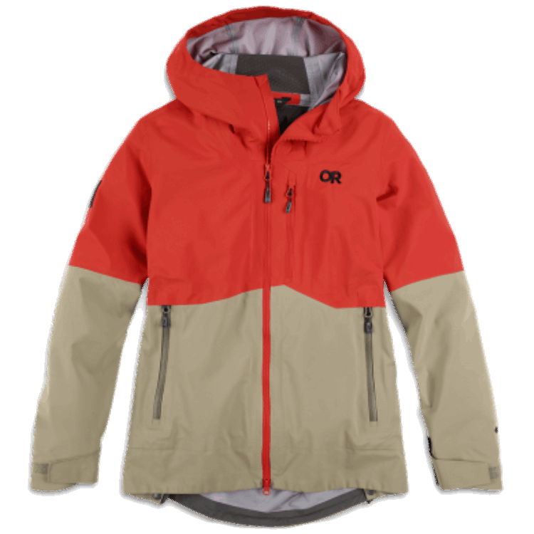Utendørs Forskning Kvinners Halvkuler Ii Gore-tex® Jakke Tranebær/flint