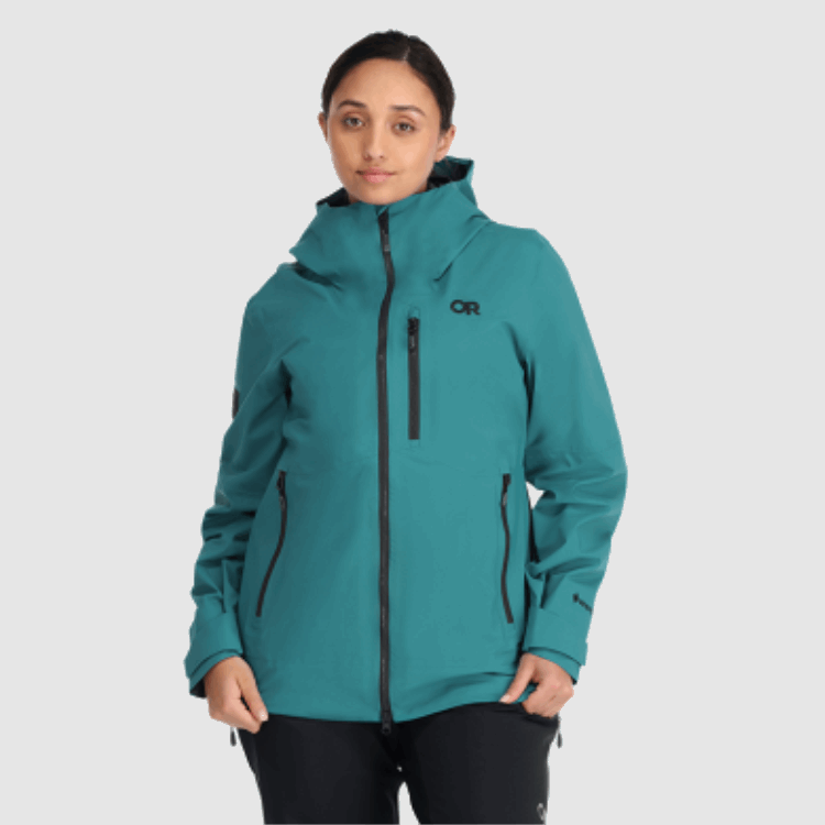 Utendørs Forskning Kvinners Halvkuler Ii Gore-tex® Jakke Deep Lake