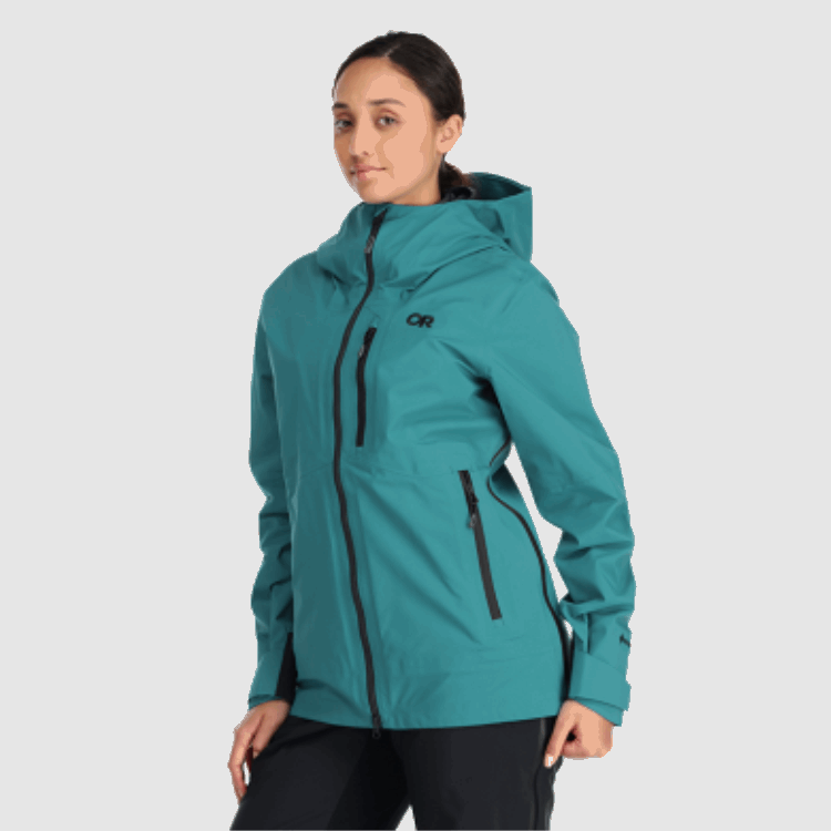 Utendørs Forskning Kvinners Halvkuler Ii Gore-tex® Jakke Deep Lake