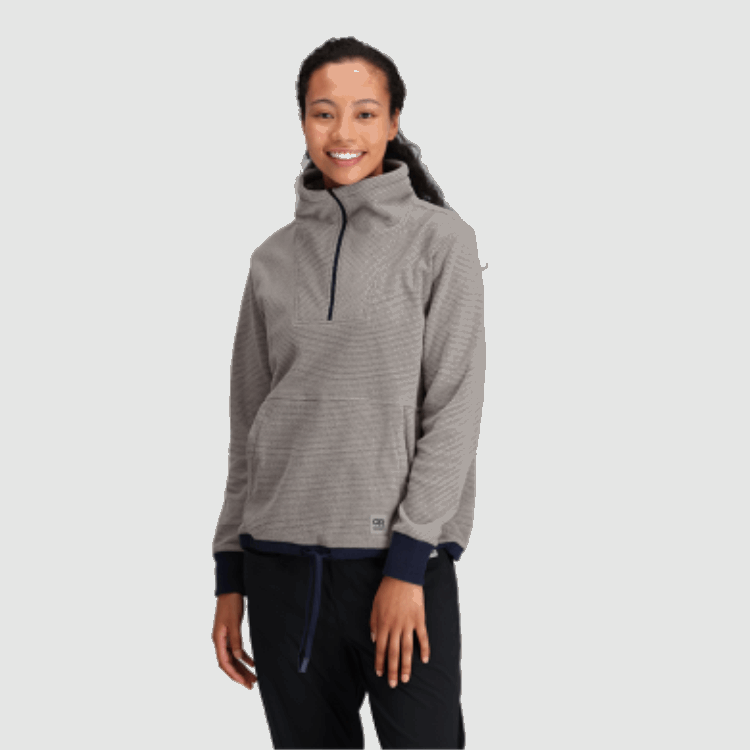 Utendørs Forskning Kvinners Trail Mix Quarter Zip Pullover Ask