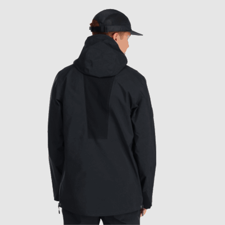 Utendørs Forskning Menns Halvkuler Ii Gore-tex® Jakke Svart