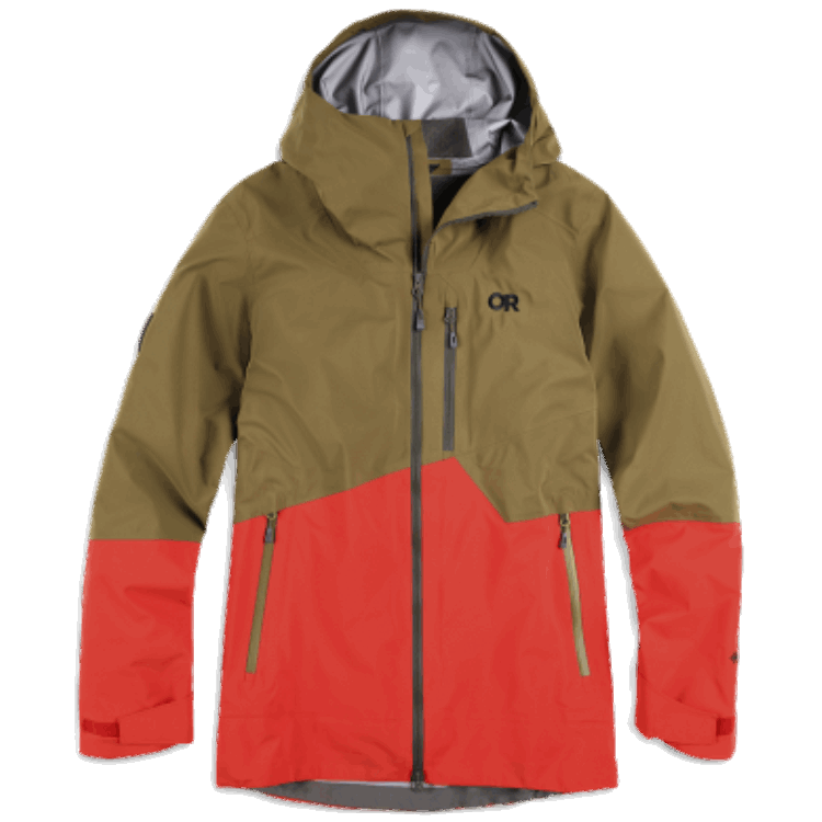 Utendørs Forskning Menns Halvkuler Ii Gore-tex® Jakke Loden/tranebær